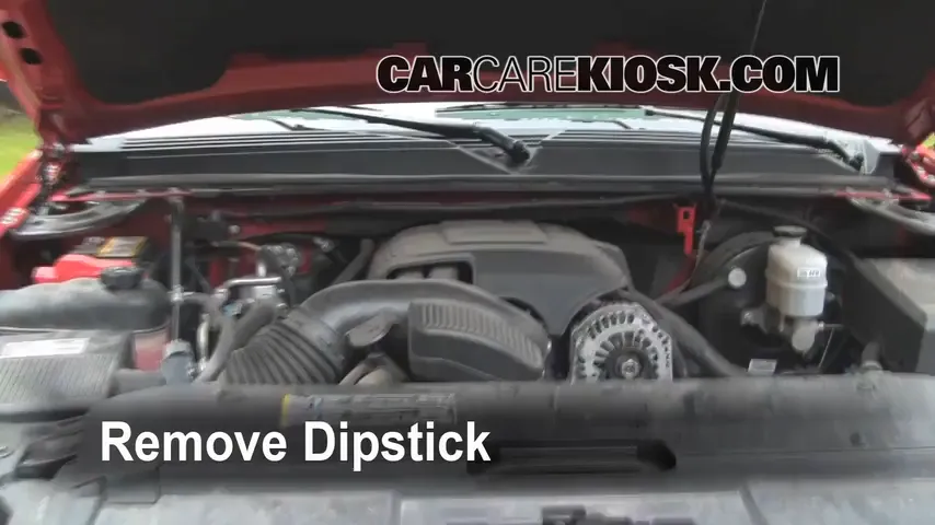 2009 Chevrolet Avalanche LT 6.0L V8 Oil Check Oil Level